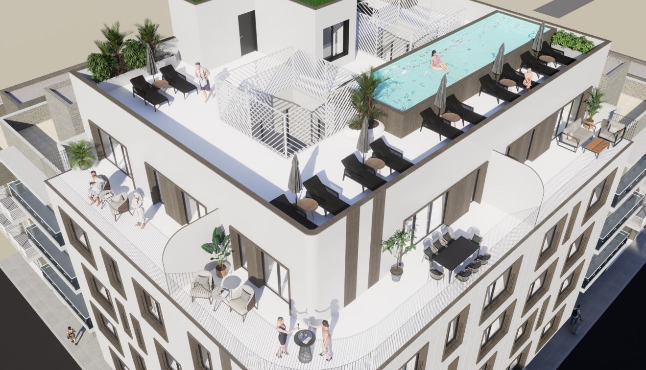Nueva construcción  - Ático - Torrevieja - El acequión