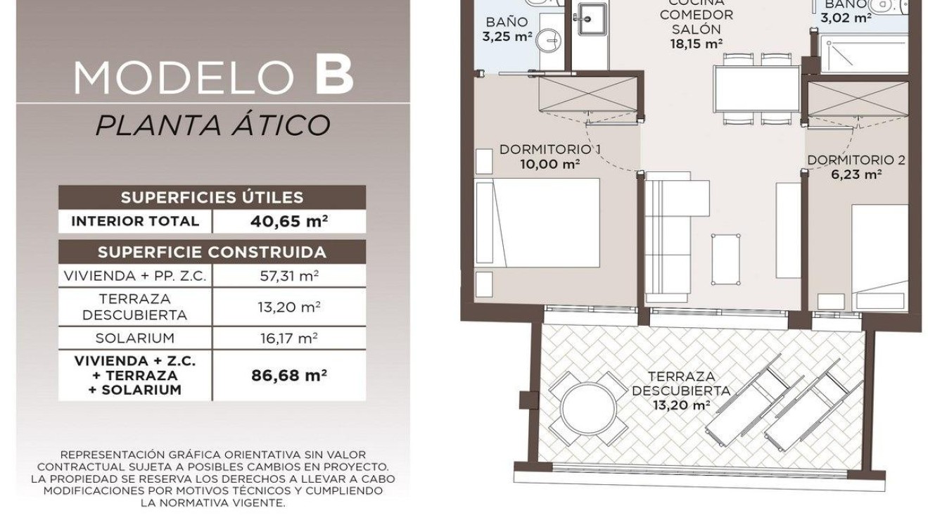 Nueva construcción  - Ático - Torrevieja - Playa de El Cura