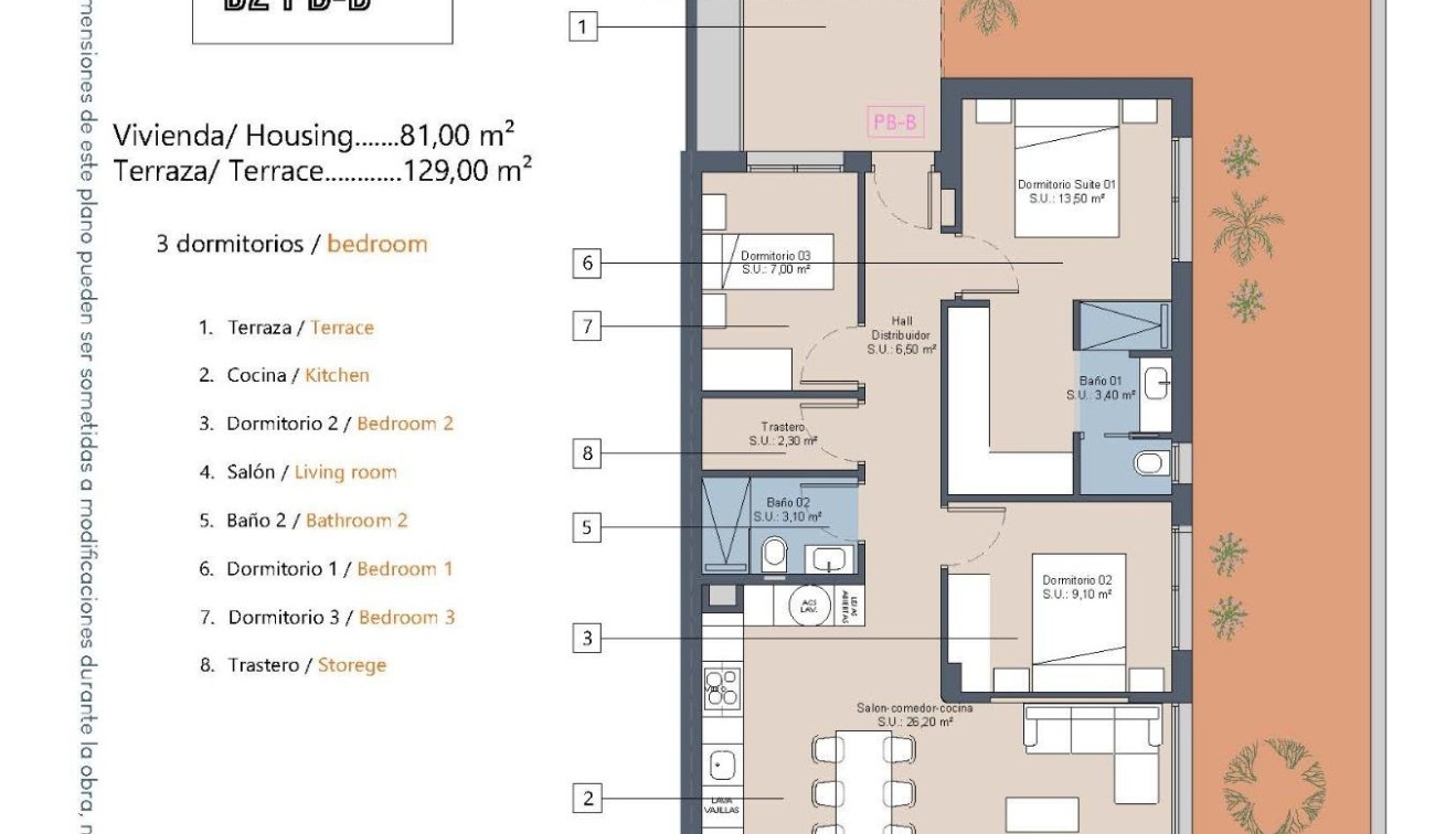 Nueva construcción  - Bungalow - Los Alcázares - La Serena Golf