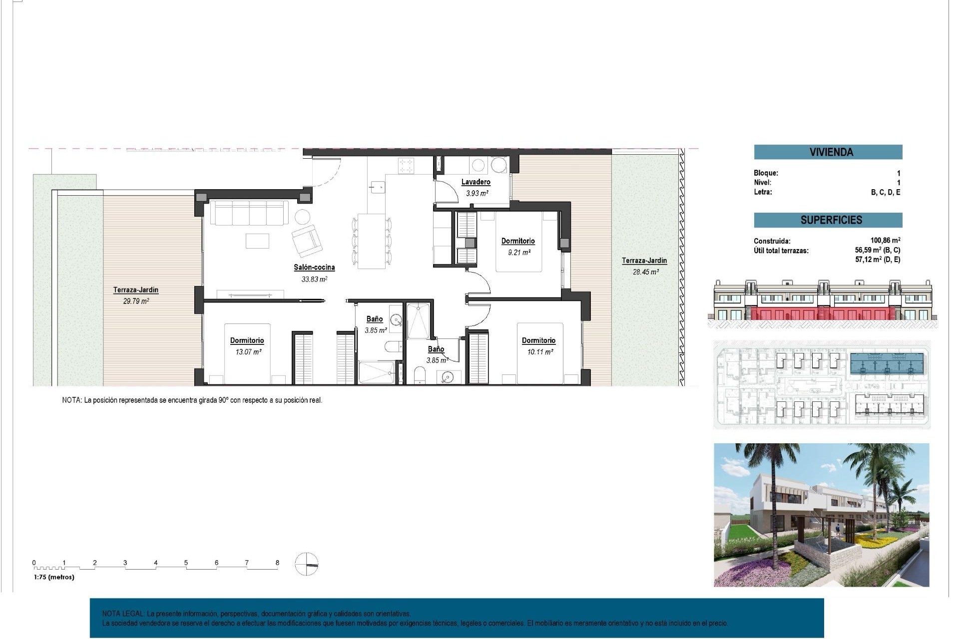 Nueva construcción  - Bungalow - Los Alcázares - Serena Golf