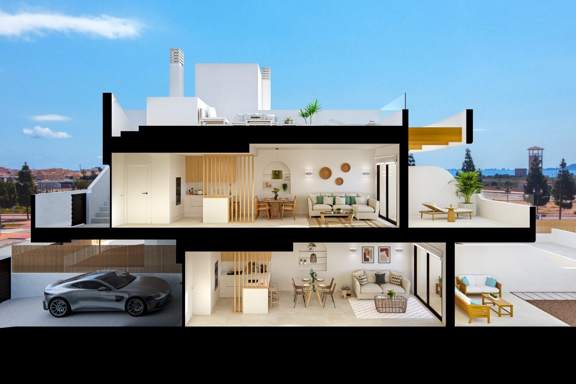 Nueva construcción  - Bungalow - Los Alcázares - Serena Golf