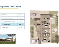 Nueva construcción  - Bungalow - Orihuela costa - La Ciñuelica