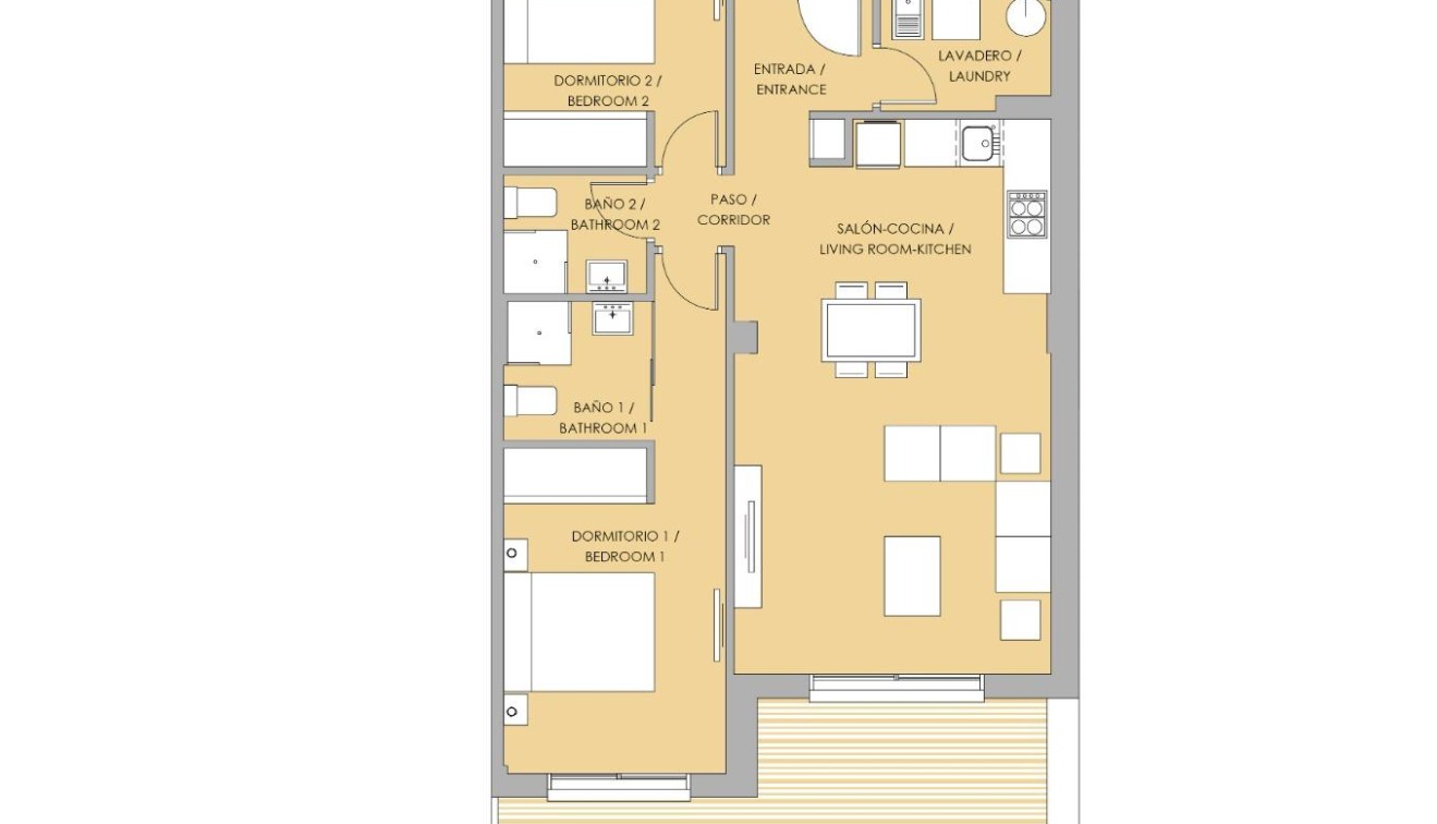 Nueva construcción  - Bungalow - Orihuela - Vistabella Golf
