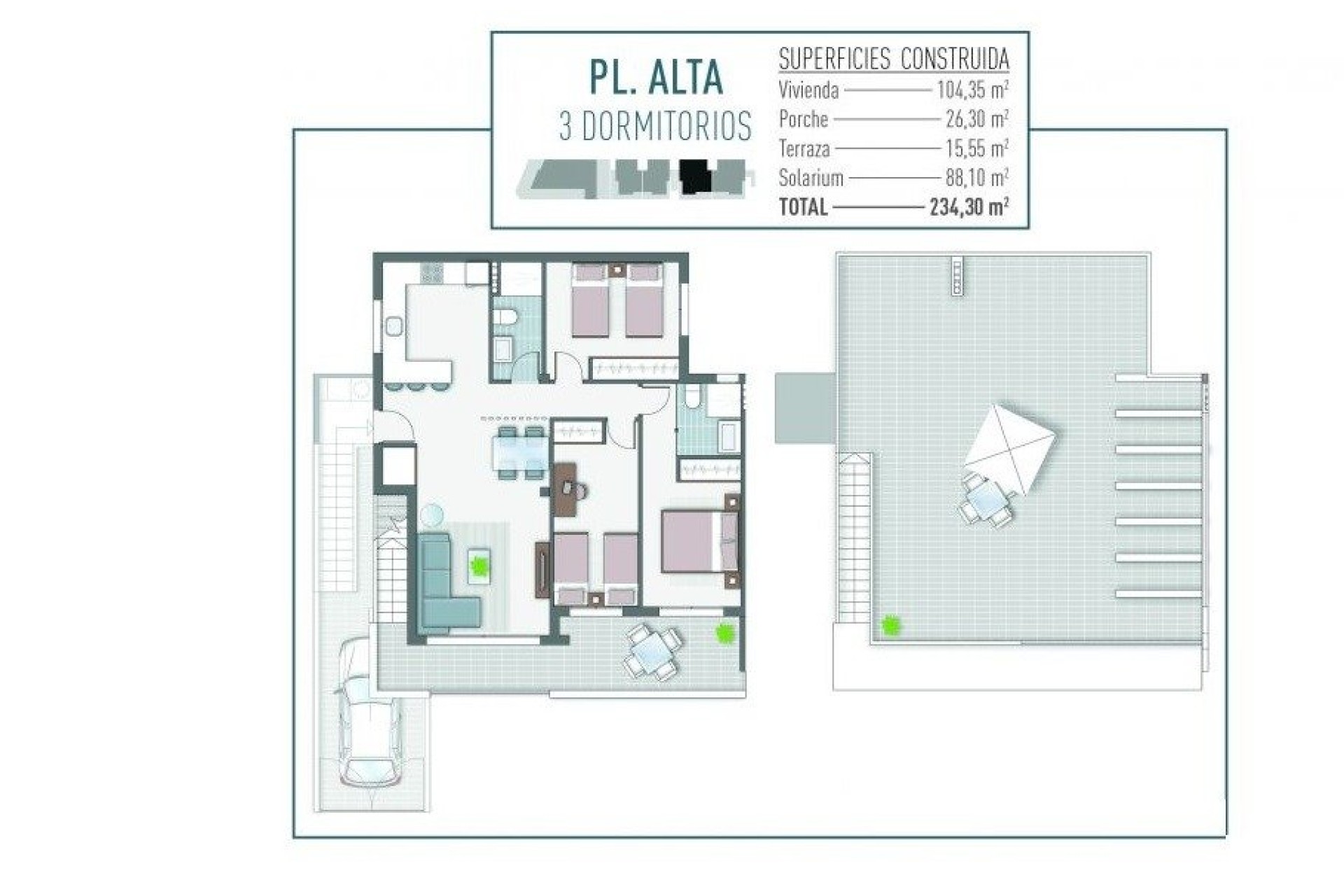 Nueva construcción  - Bungalow - Pilar de La Horadada - La Rambla