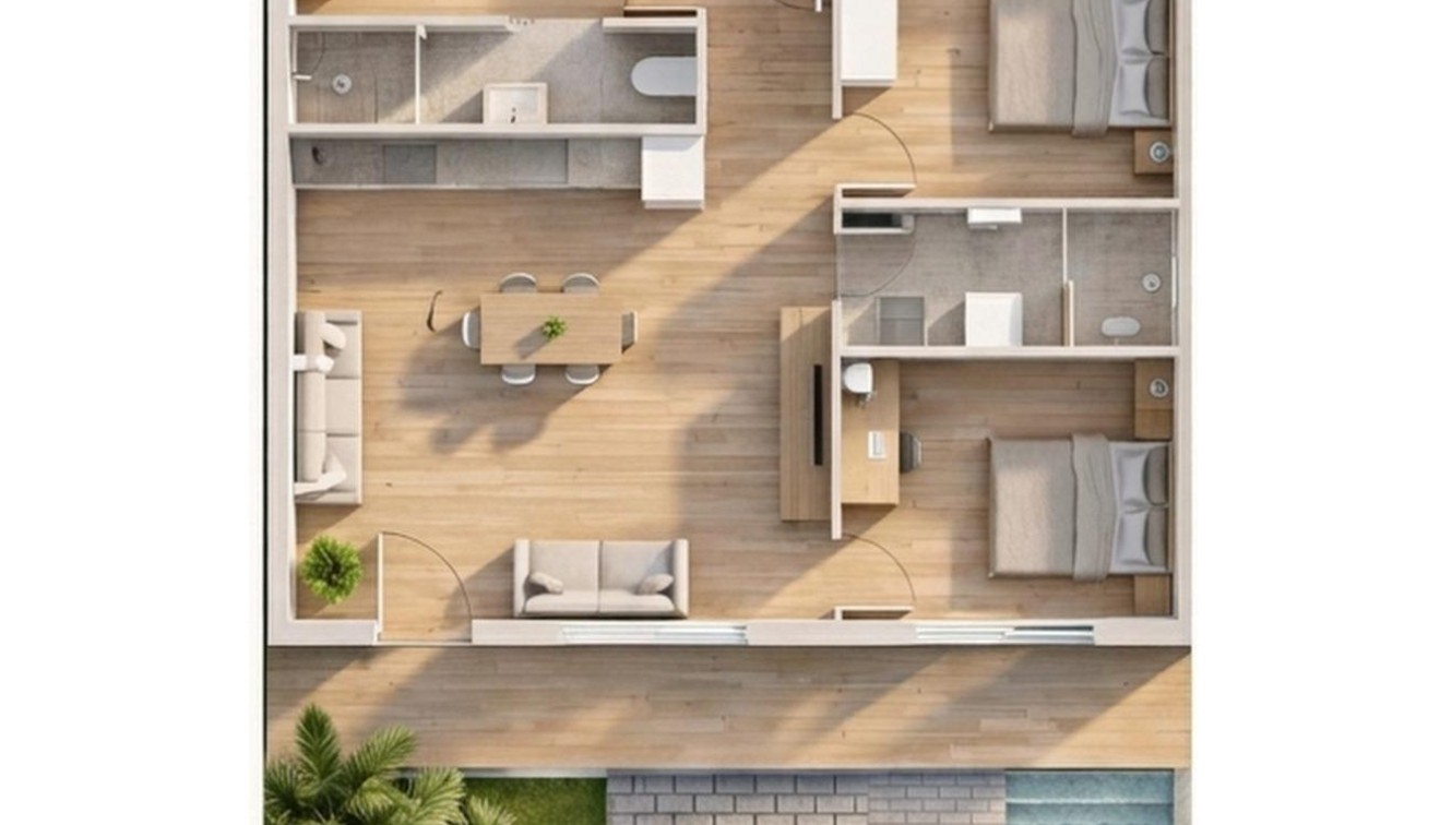 Nueva construcción  - Bungalow - Pilar de La Horadada - parques de Andromeda