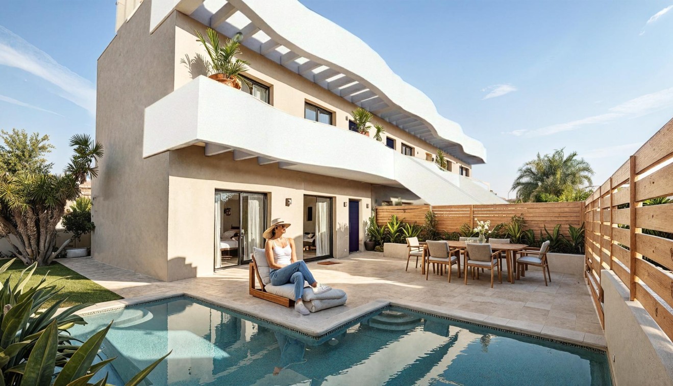 Nueva construcción  - Bungalow - Pilar de La Horadada - parques de Andromeda