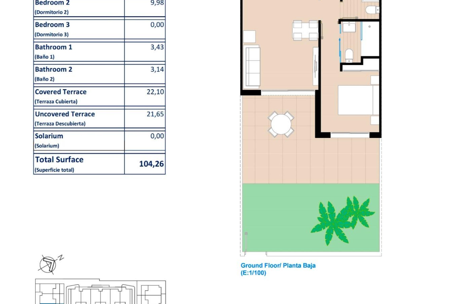 Nueva construcción  - Bungalow - Pilar de La Horadada - Polideportivo