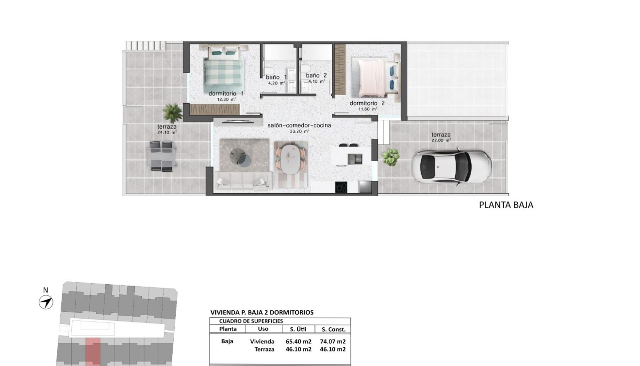 Nueva construcción  - Bungalow - Pilar de La Horadada - pueblo