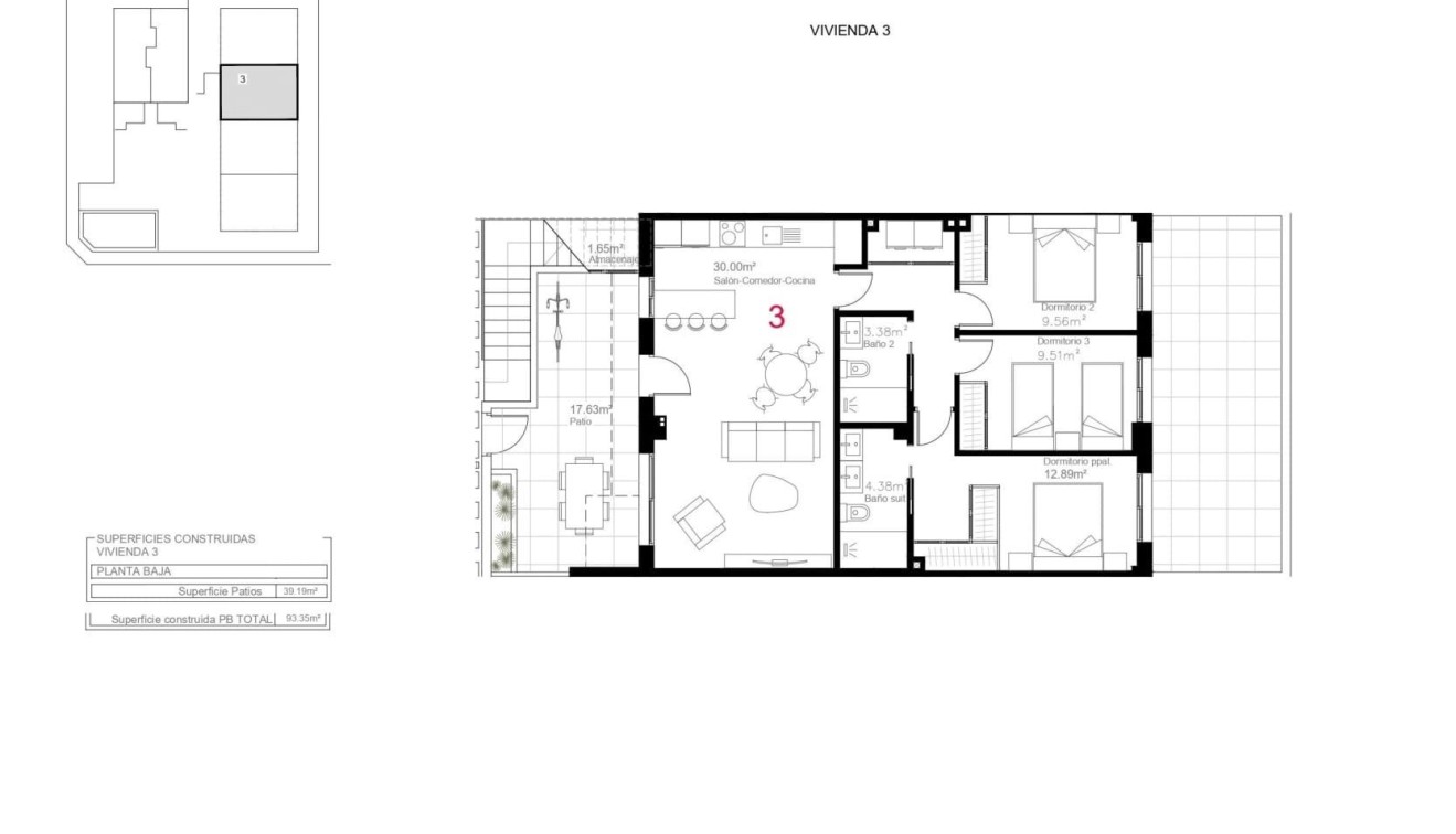 Nueva construcción  - Bungalow - Pilar de La Horadada - pueblo