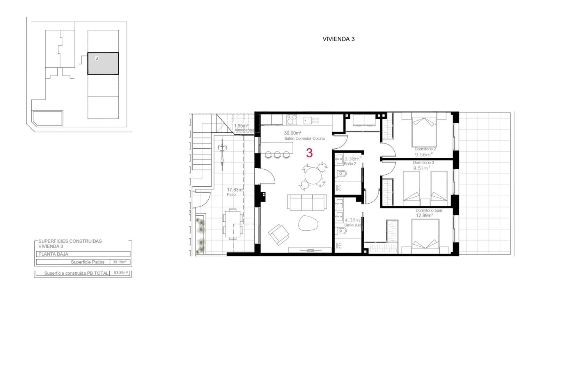 Nueva construcción  - Bungalow - Pilar de La Horadada - pueblo