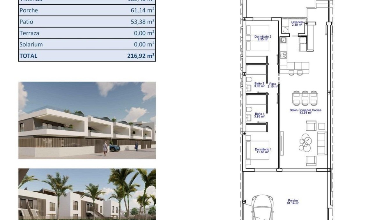 Nueva construcción  - Bungalow - Pilar de La Horadada - pueblo