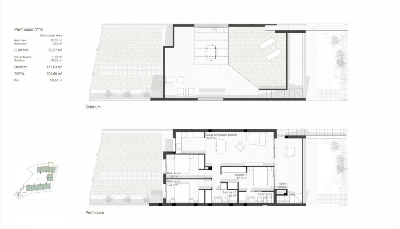 Nueva construcción  - Bungalow - San Javier - Roda Golf