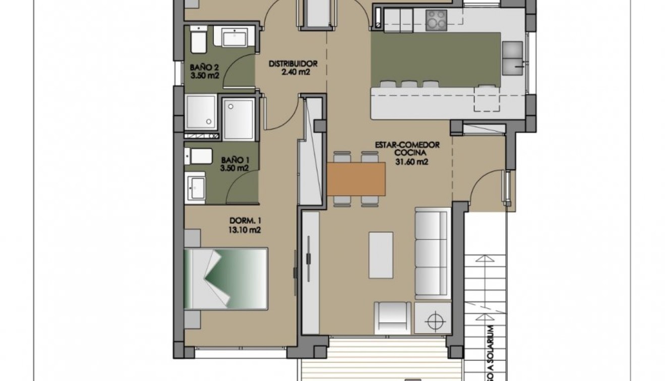 Nueva construcción  - Bungalow - San Miguel - VistaBella Golf