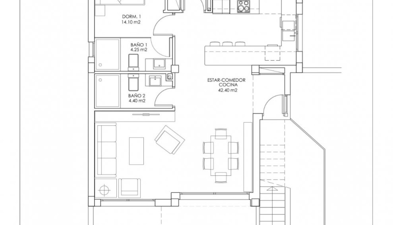 Nueva construcción  - Bungalow - San Miguel - VistaBella Golf