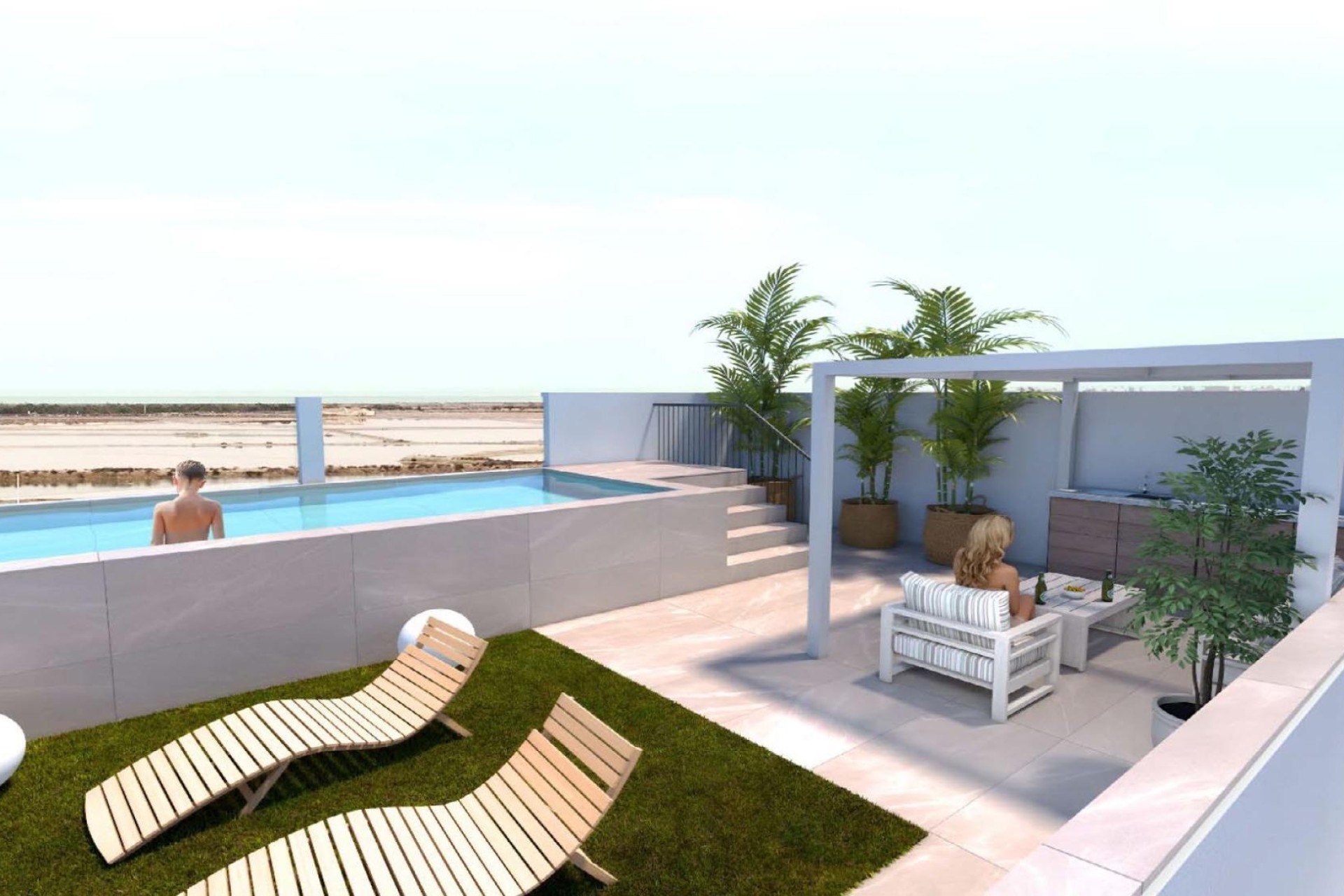 Nueva construcción  - Bungalow - San Pedro del Pinatar - Lo Pagan, San Pedro del Pinatar