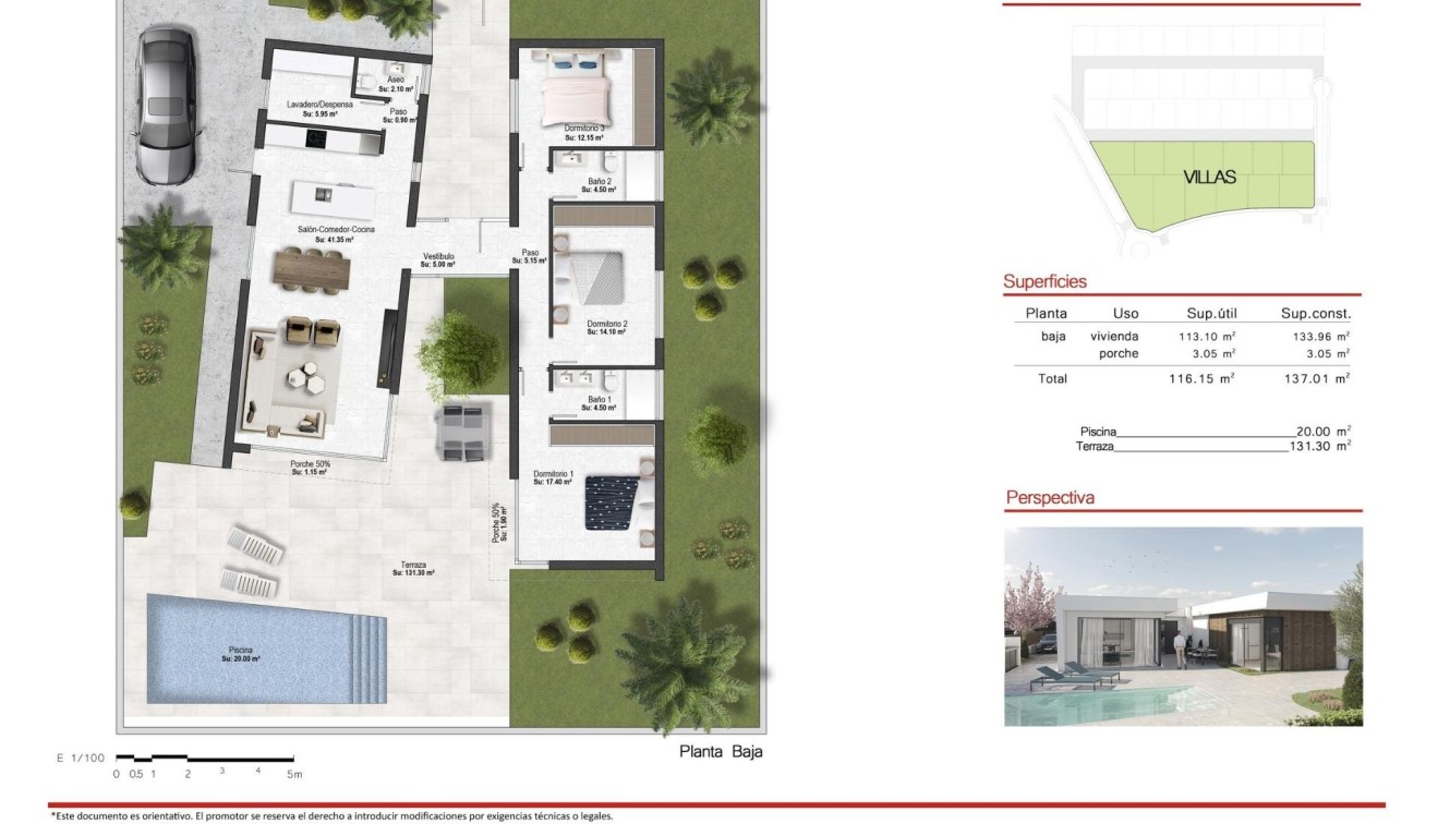 Nueva construcción  - Chalet - BAÑOS Y MENDIGO - Altaona golf and country village