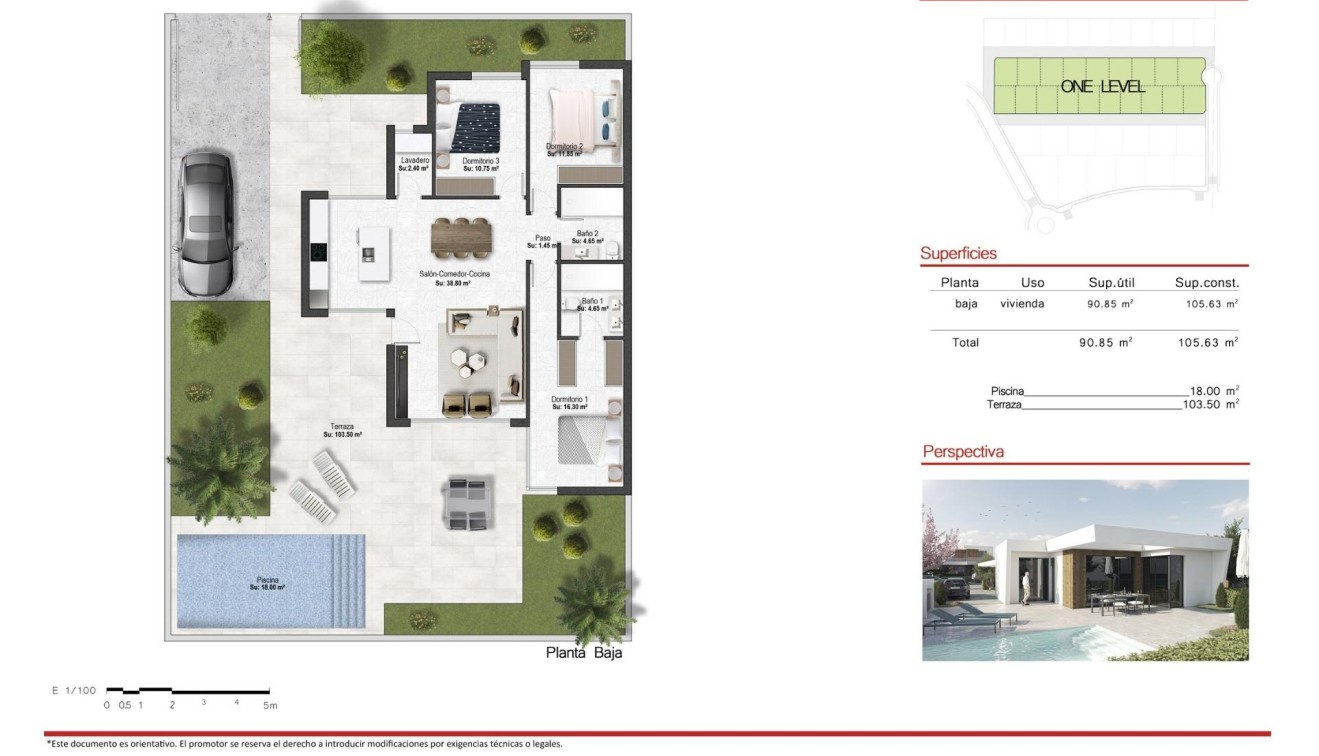 Nueva construcción  - Chalet - BAÑOS Y MENDIGO - Altaona Golf