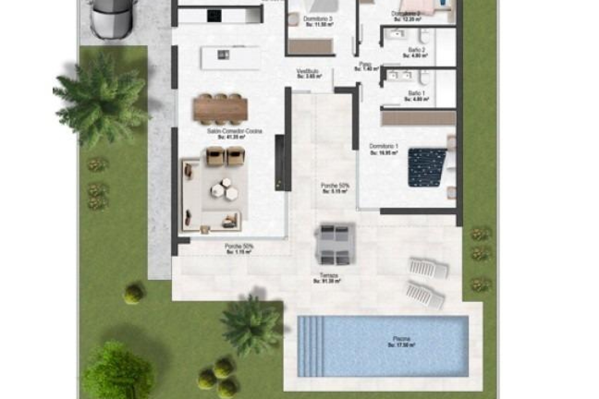 Nueva construcción  - Chalet - BAÑOS Y MENDIGO - Altaona Golf