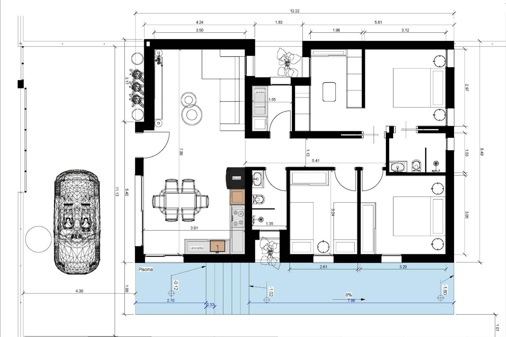 Nueva construcción  - Chalet - Benijófar - Urb. Monteazul