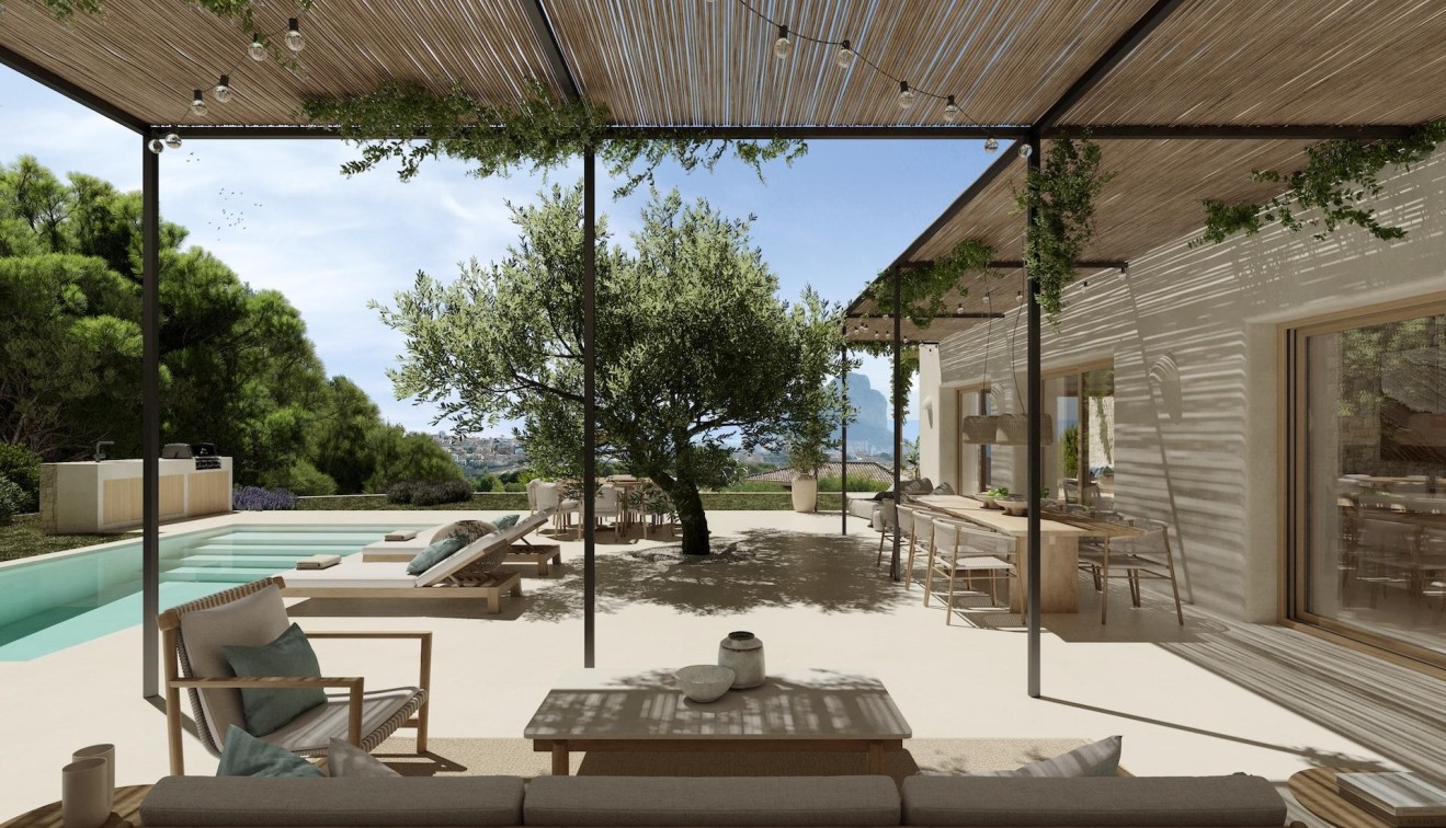 Nueva construcción  - Chalet - Calpe - Partida Garduix