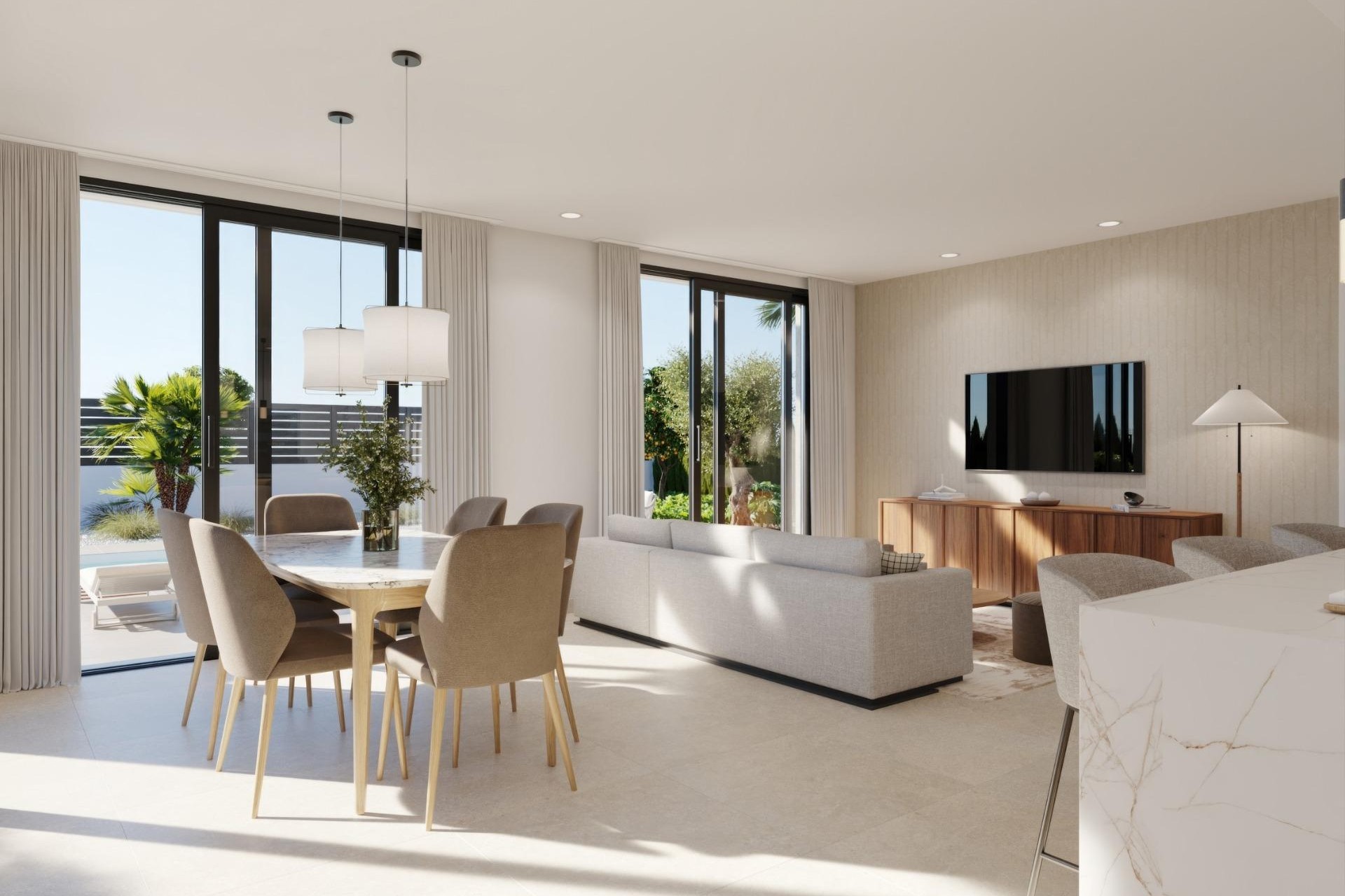 Nueva construcción  - Chalet - Fuente Álamo - Hacienda Del Álamo Golf