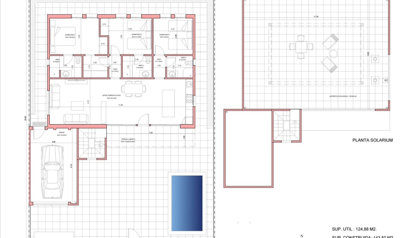 Nueva construcción  - Chalet - Fuente Álamo - La Pinilla
