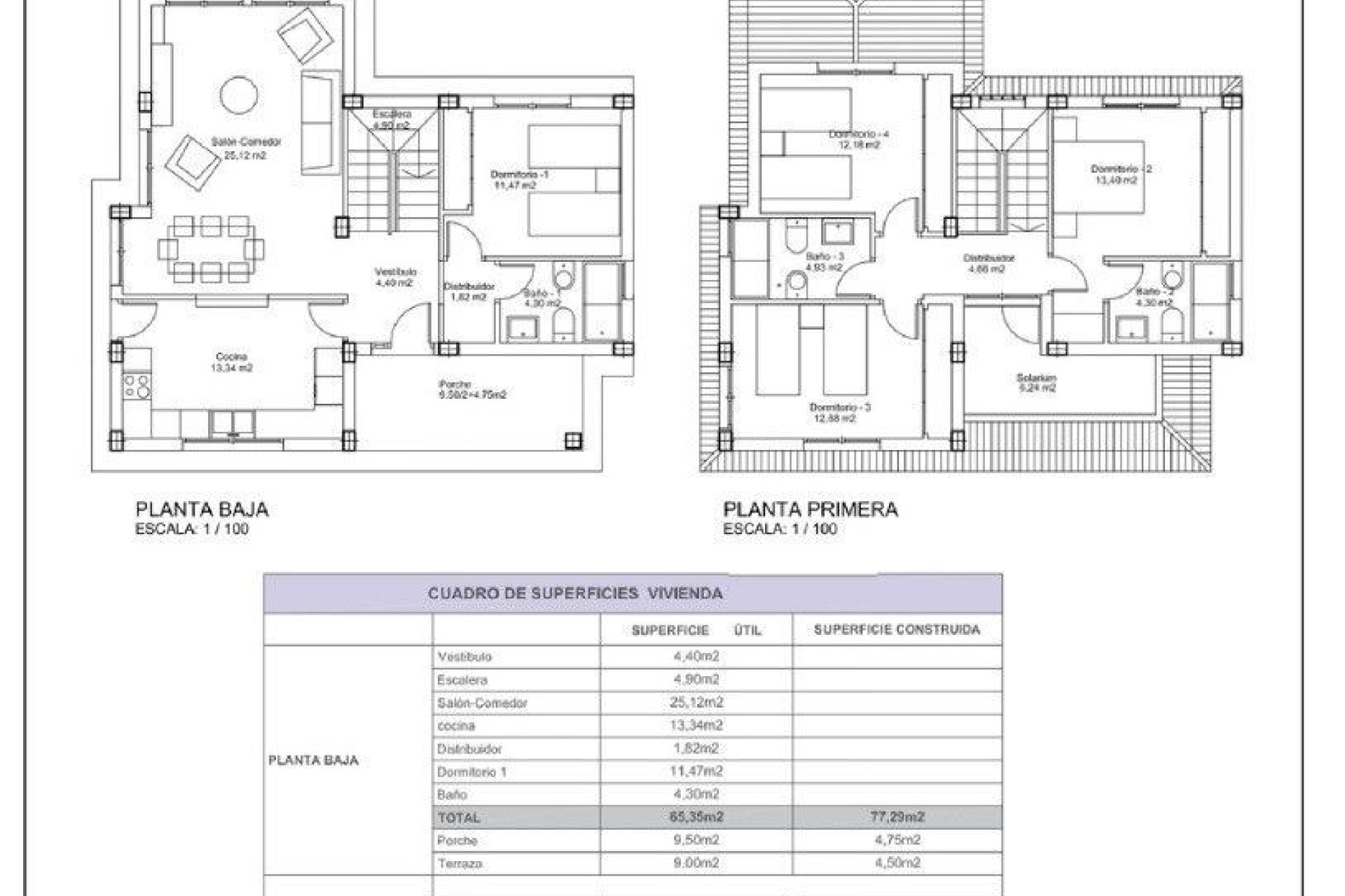 Nueva construcción  - Chalet - Lorca - Purias