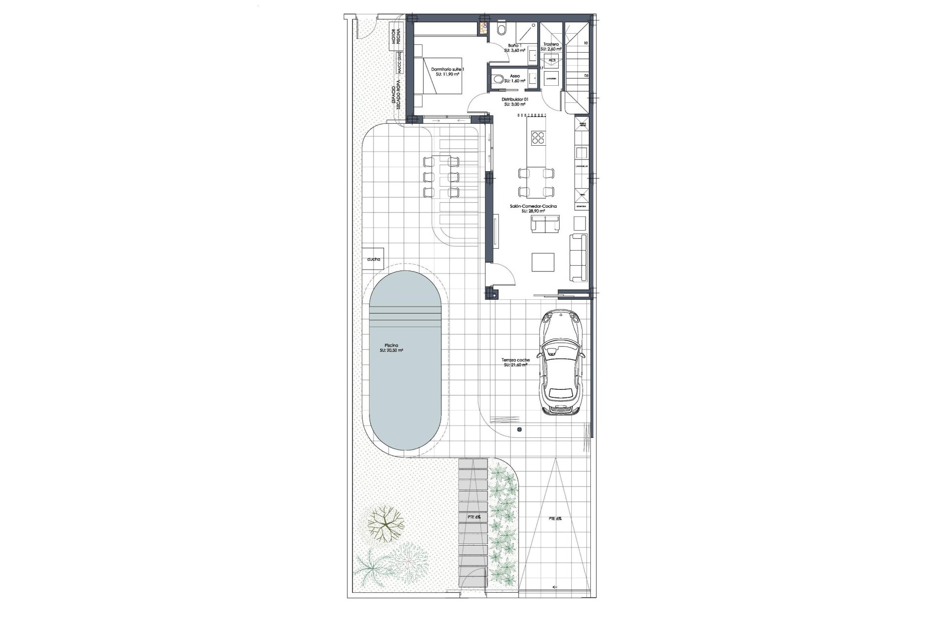 Nueva construcción  - Chalet - Los Alcázares - Serena Golf