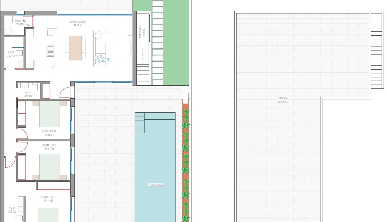 Nueva construcción  - Chalet - Los Alcázares - Serena Golf