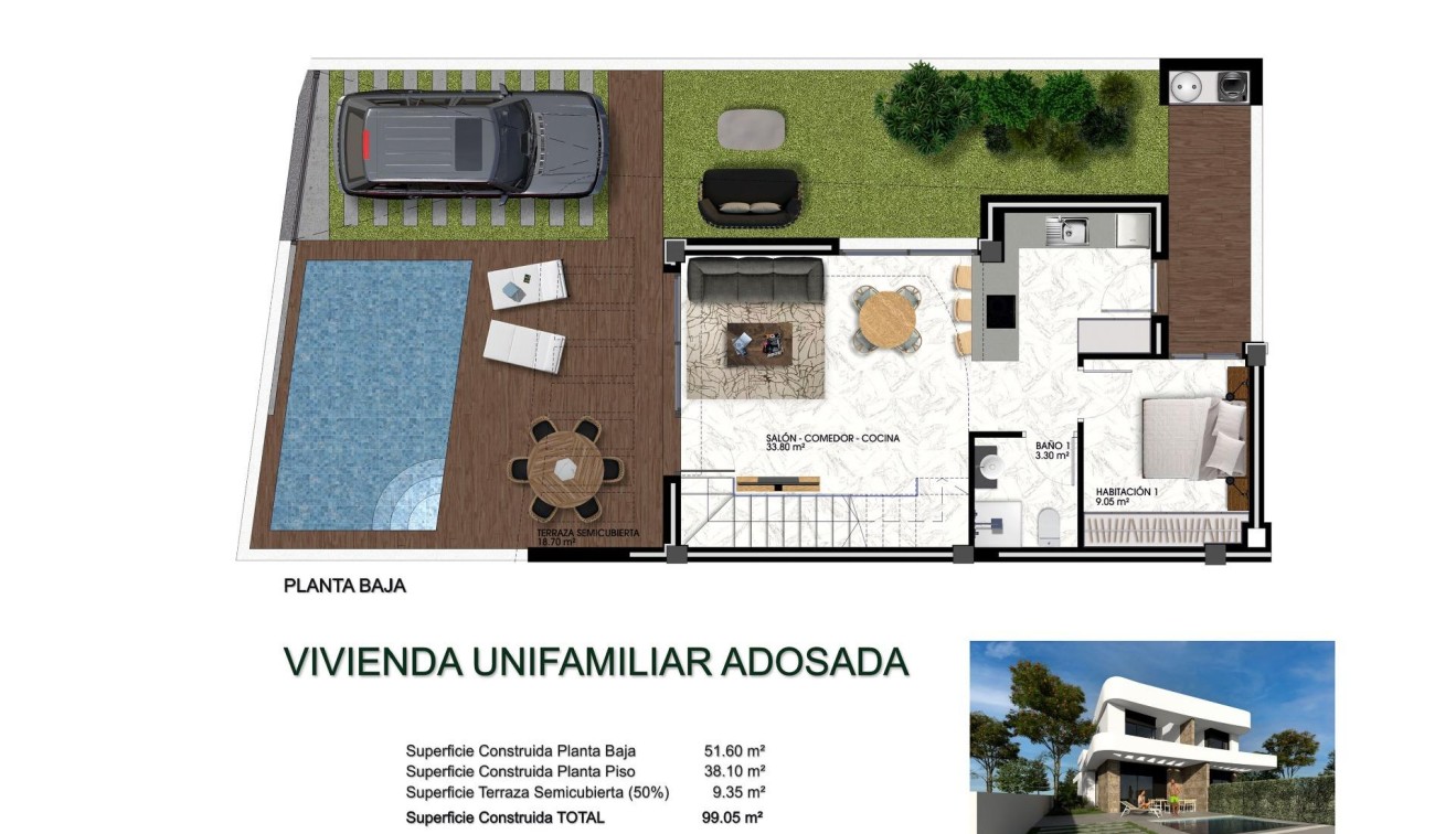 Nueva construcción  - Chalet - Los Montesinos - La herrada