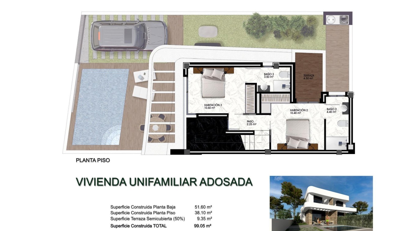 Nueva construcción  - Chalet - Los Montesinos - La herrada