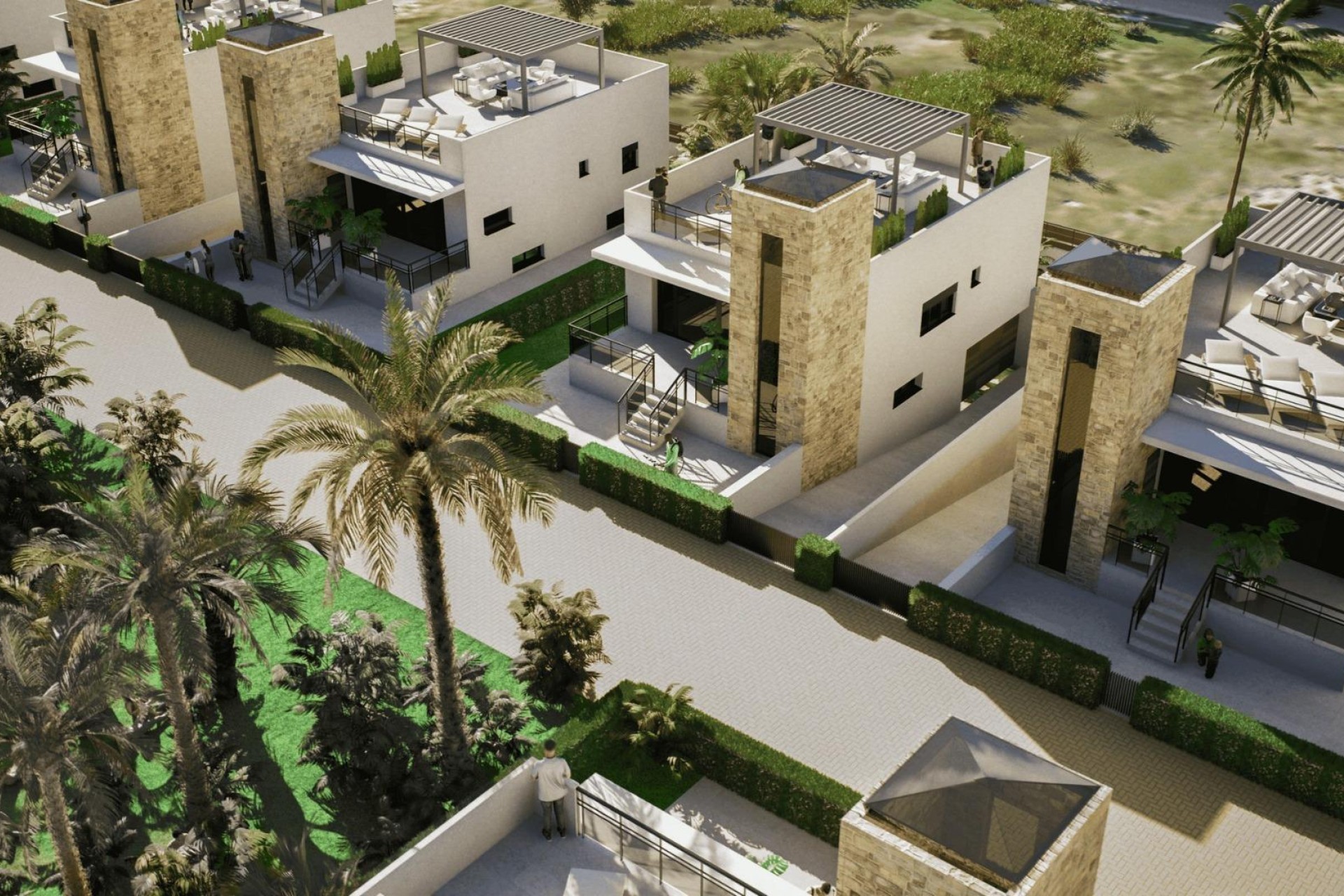 Nueva construcción  - Chalet - Mazarron - Camposol Golf
