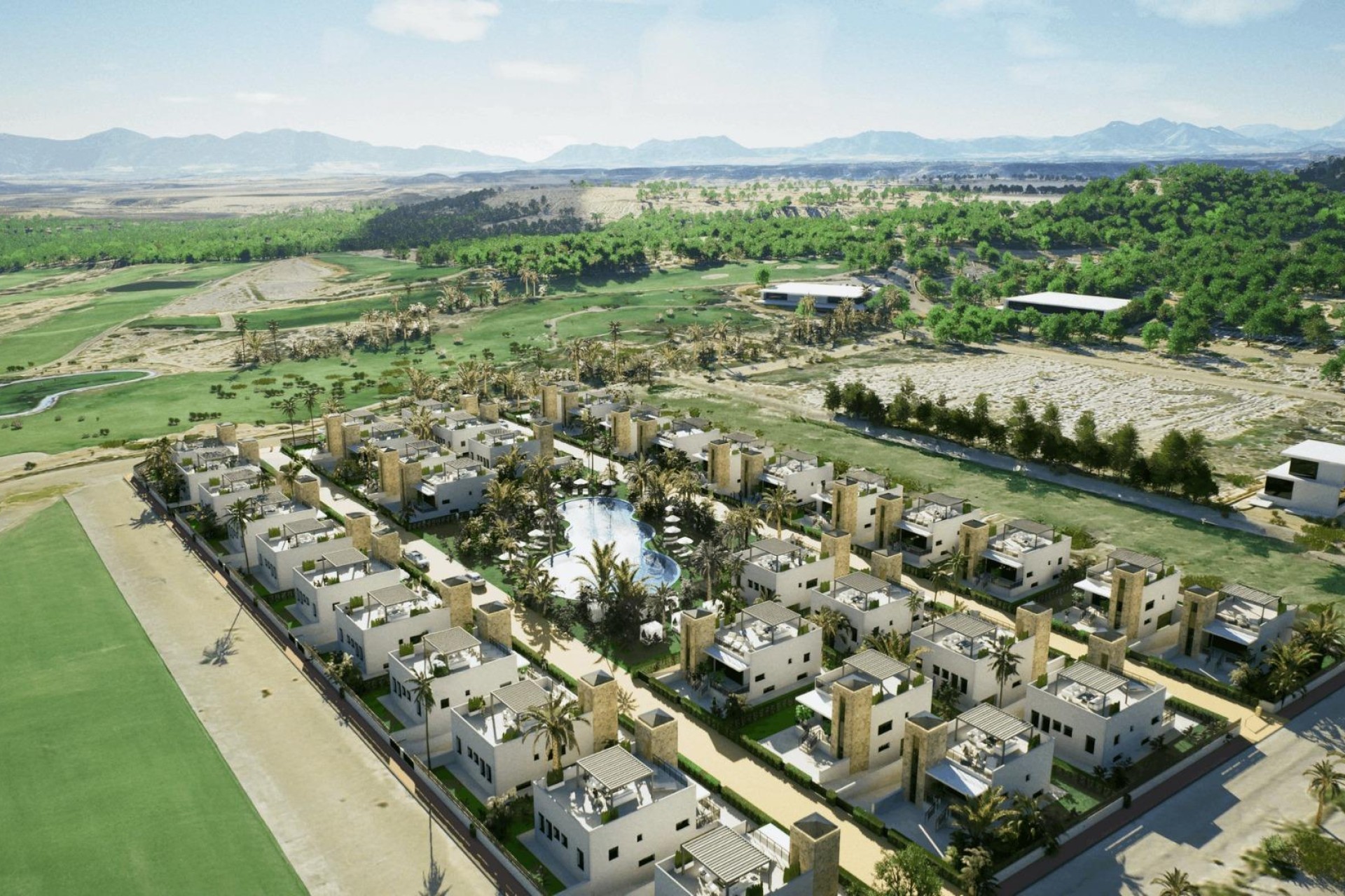 Nueva construcción  - Chalet - Mazarron - Camposol Golf