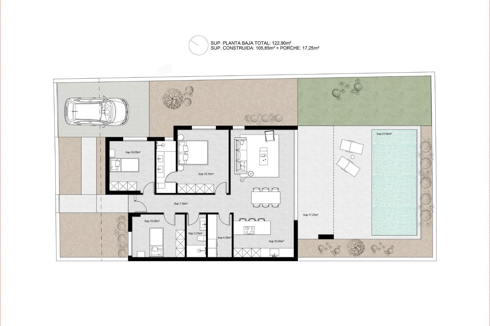 Nueva construcción  - Chalet - Molina De Segura - Urb. La Quinta