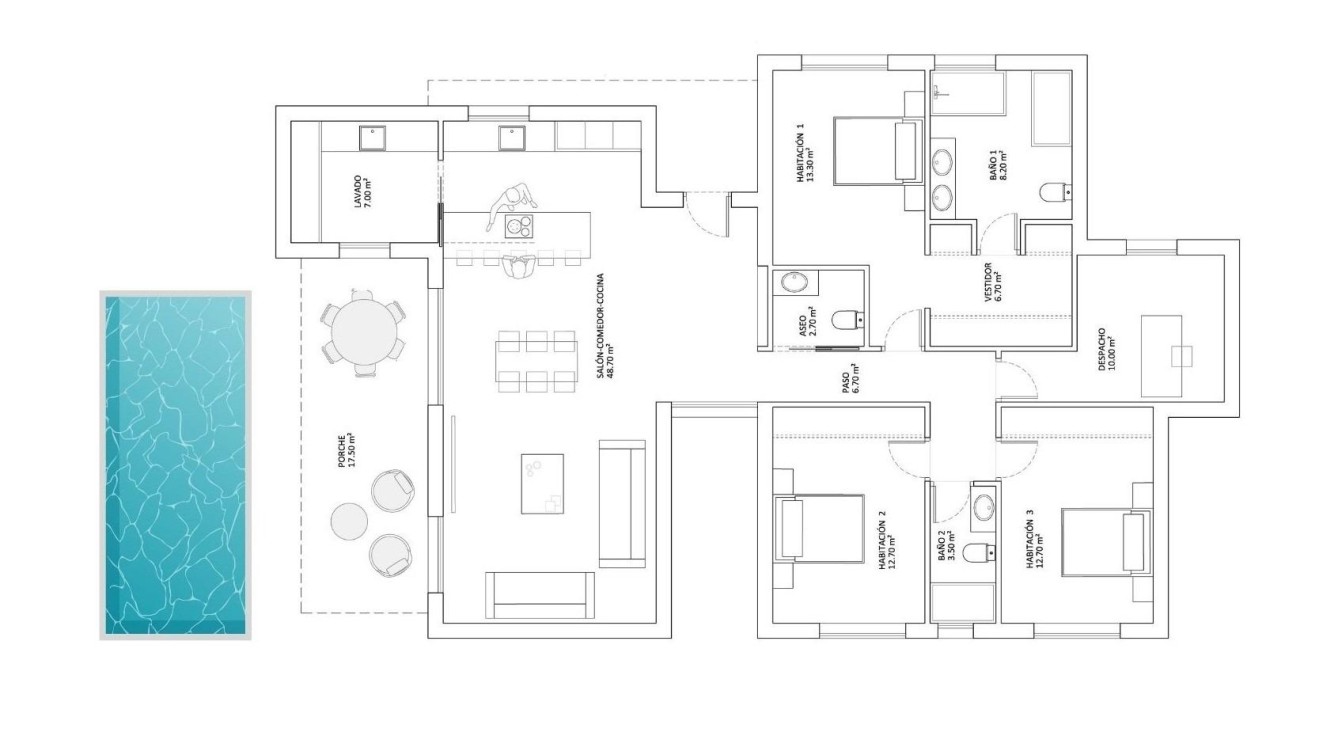 Nueva construcción  - Chalet - Monforte del Cid - La Capitana