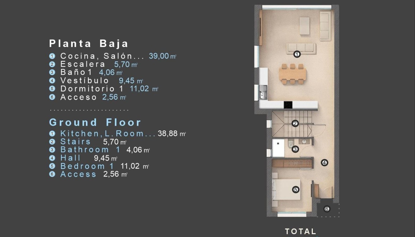 Nueva construcción  - Chalet - Orihuela costa - Las Filipinas