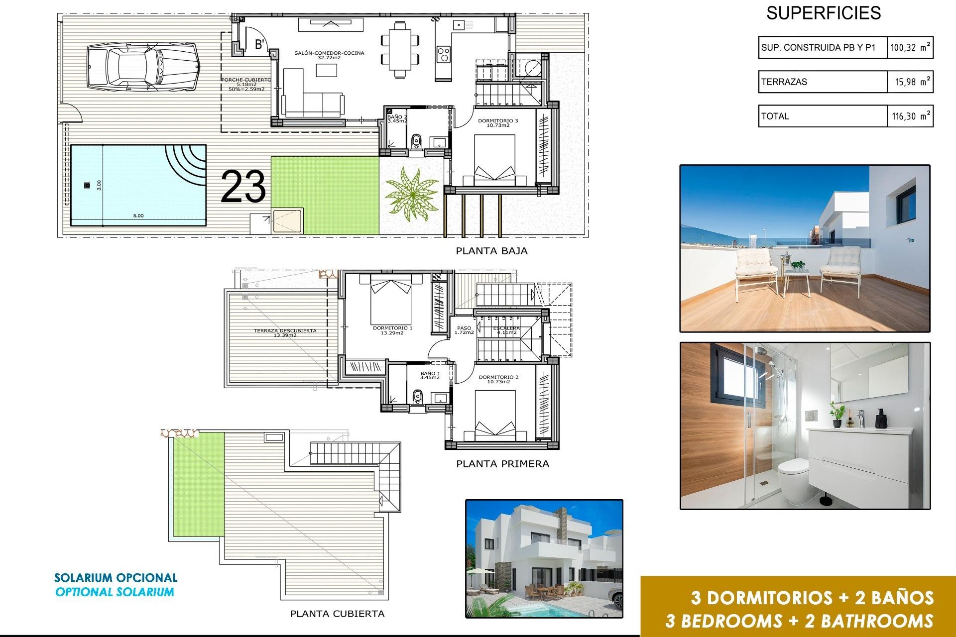 Nueva construcción  - Chalet - Orihuela - Vistabella Golf