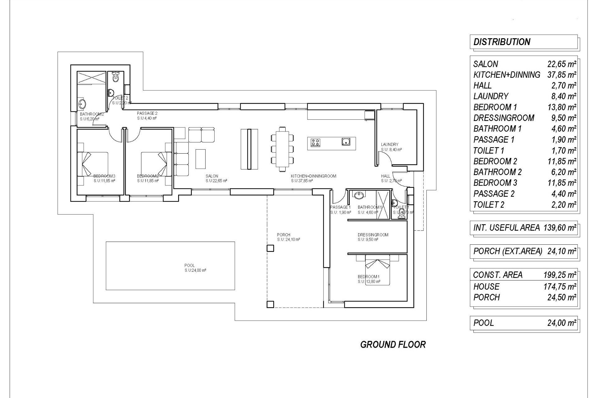 Nueva construcción  - Chalet - Pinoso - Lel