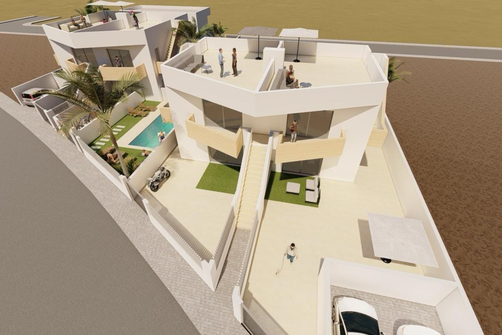 Nueva construcción  - Chalet - Puerto de mazarron - Mar De Plata