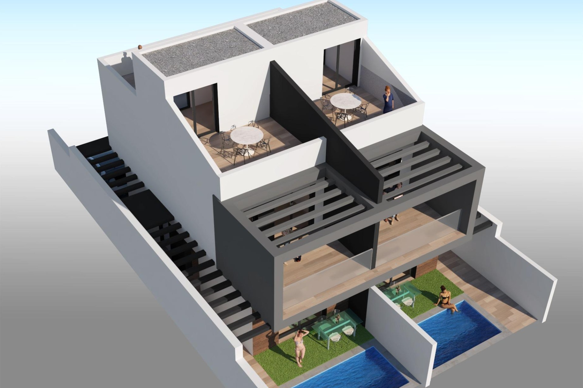 Nueva construcción  - Chalet - San Javier - Santiago de la Ribera