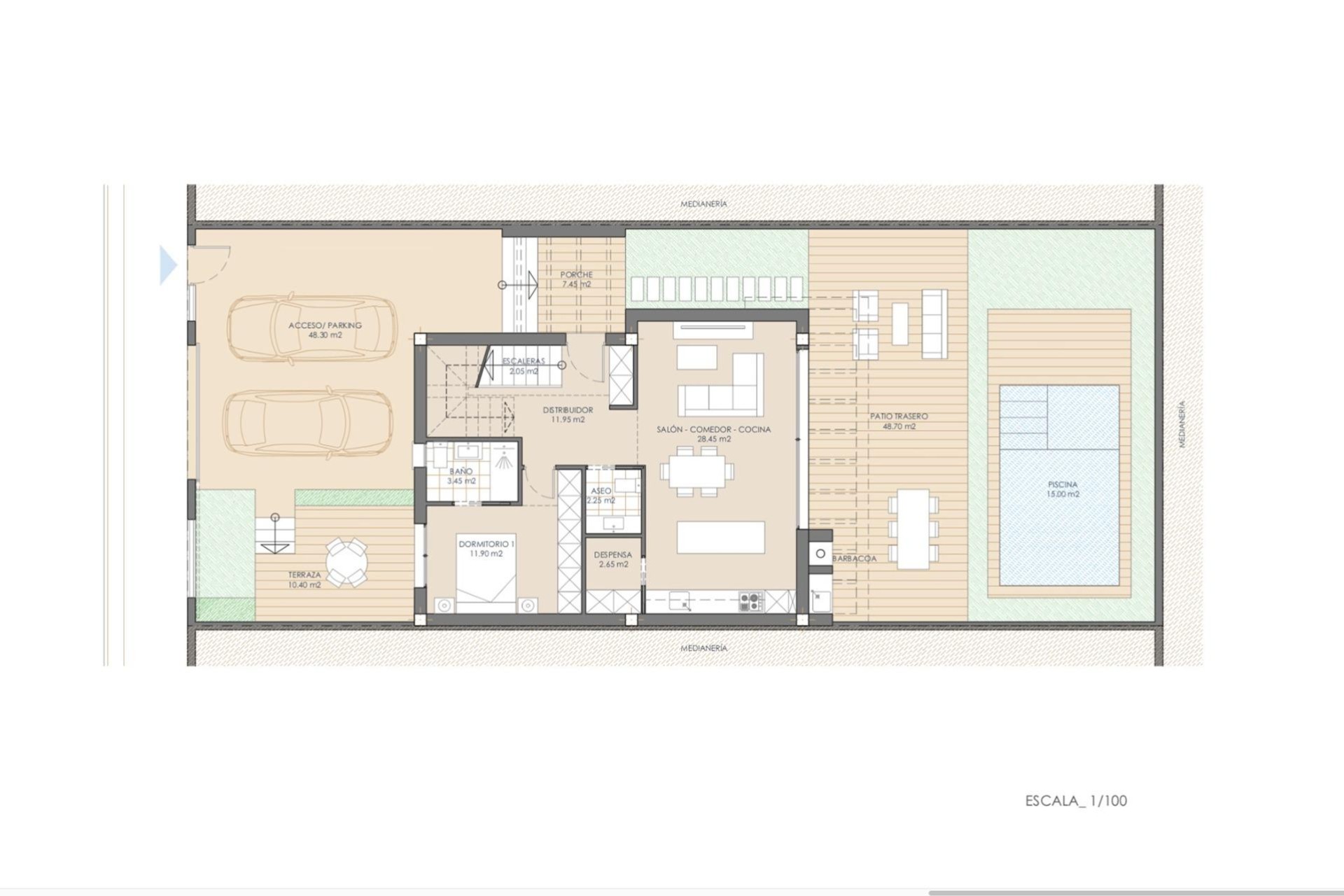 Nueva construcción  - Chalet - San Juan de los Terreros