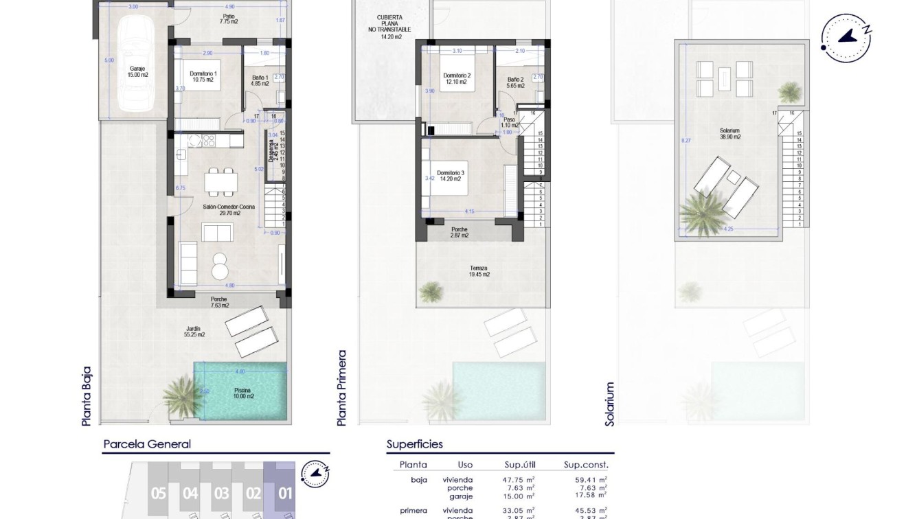Nueva construcción  - Chalet - San Pedro del Pinatar - Polideportivo