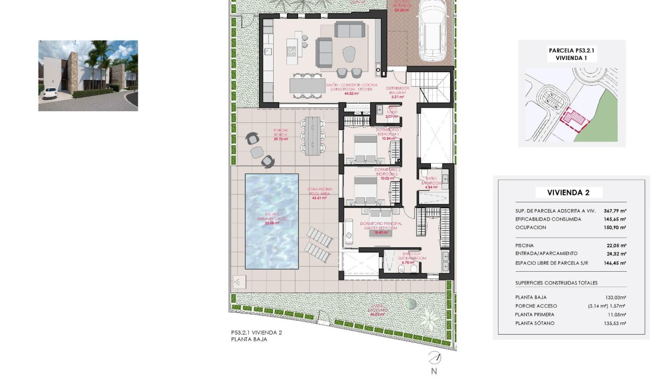 Nueva construcción  - Chalet - Torre Pacheco - Santa Rosalia Lake And Life Resort