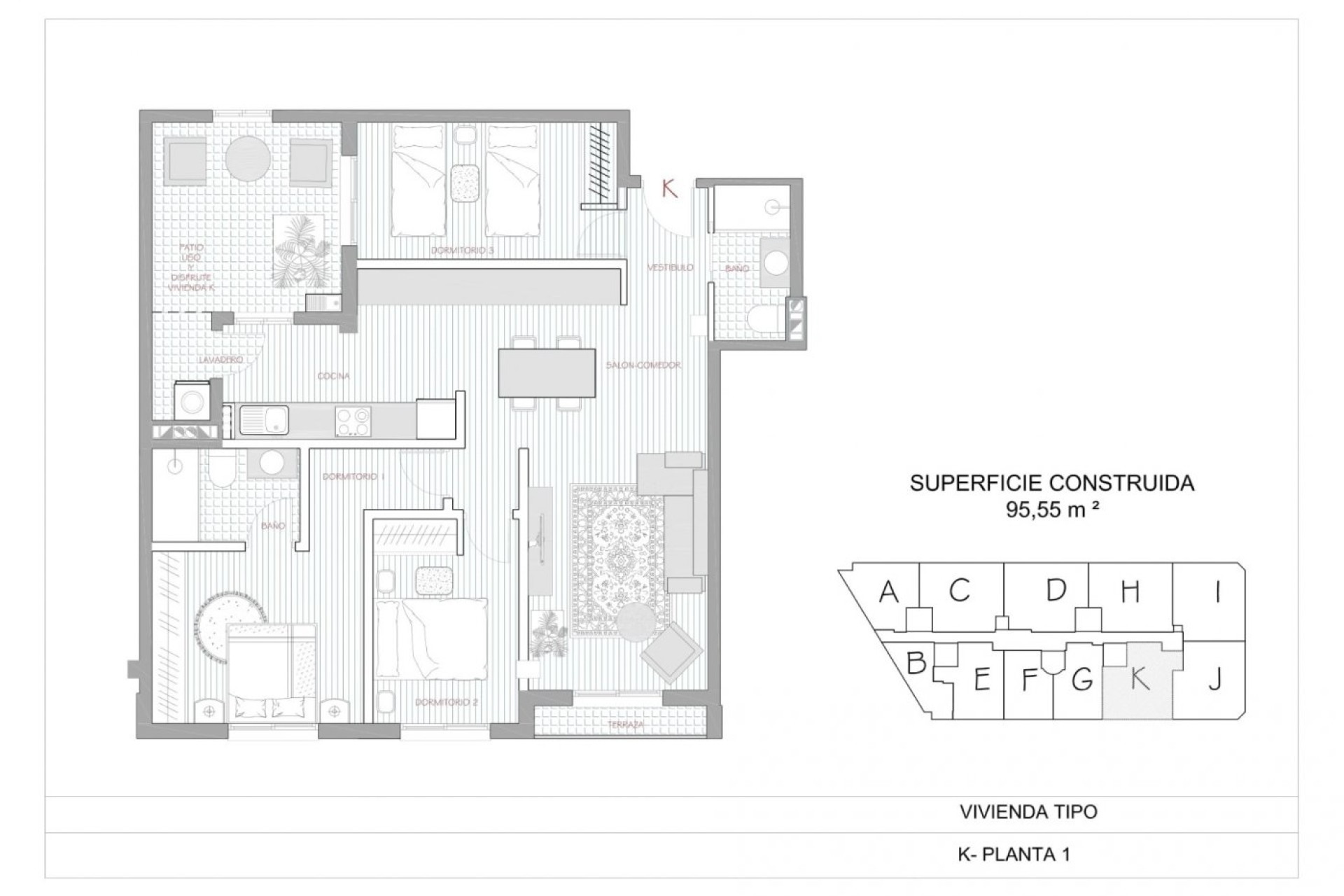 Nueva construcción  - Piso - Alcantarilla - pueblo