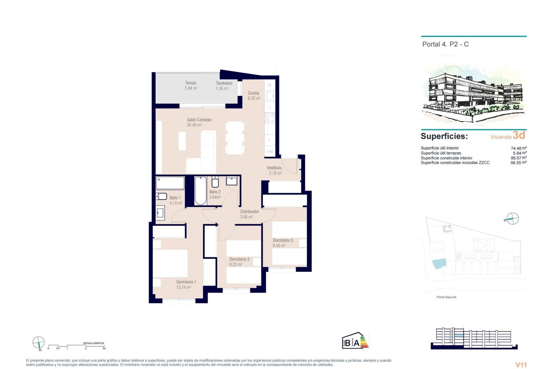 Nueva construcción  - Piso - Alicante - San Agustín-PAU 2