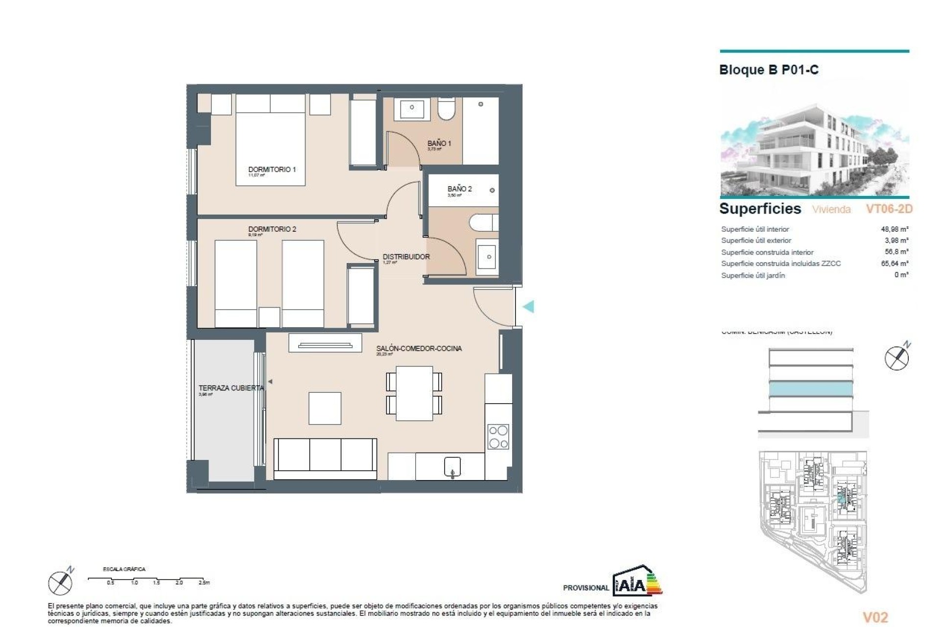 Nueva construcción  - Piso - Benicassim - Almadraba