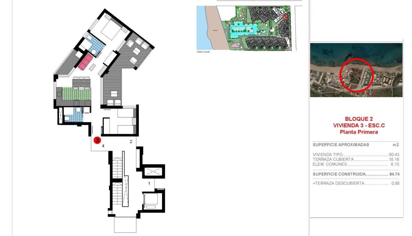 Nueva construcción  - Piso - Denia - L´Estanyó (Marinas)