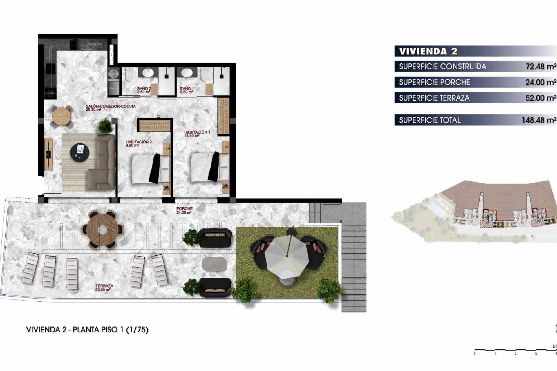 Nueva construcción  - Piso - Finestrat - Balcon de finestrat