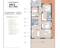 Nueva construcción  - Piso - Los Alcázares - La Serena Golf