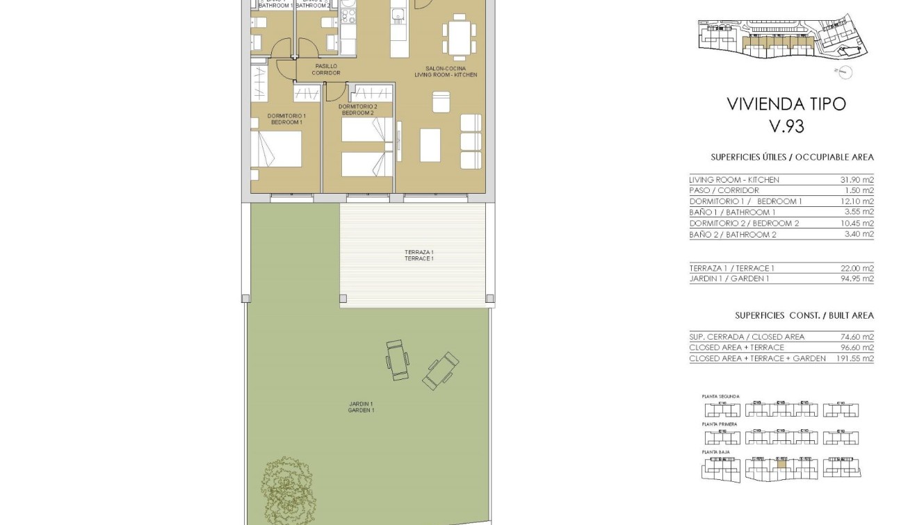 Nueva construcción  - Piso - Pilar de La Horadada - Lo Romero Golf